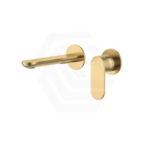 Fienza Empire Slim 160/200mm Outlet Basin/Bath Wall Mixer Set Round Plates Variant Colour Available