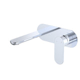 Fienza Empire Slim 160/200mm Outlet Basin/Bath Wall Mixer Set Oval Plate Variant Colour Available