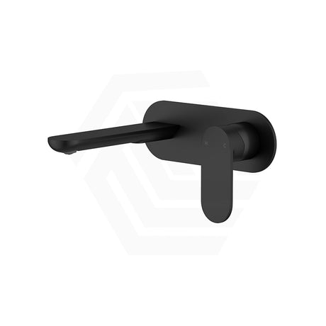 Fienza Empire Slim 160/200mm Outlet Basin/Bath Wall Mixer Set Oval Plate Variant Colour Available