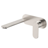 Fienza Empire Slim 160/200mm Outlet Basin/Bath Wall Mixer Set Oval Plate Variant Colour Available