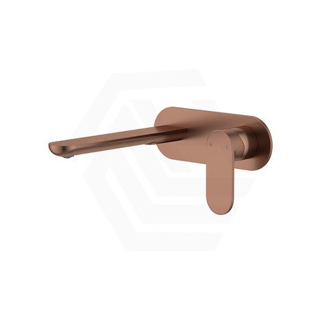 Fienza Empire Slim 160/200mm Outlet Basin/Bath Wall Mixer Set Oval Plate Variant Colour Available