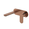 Fienza Empire Slim 160/200mm Outlet Basin/Bath Wall Mixer Set Oval Plate Variant Colour Available