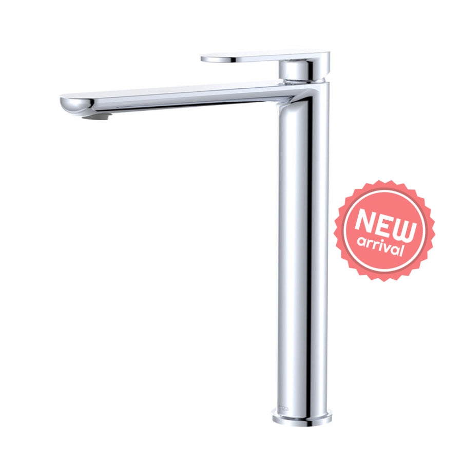 Fienza Empire Slim Cold Start Tall Basin Mixer Variant Colour Available
