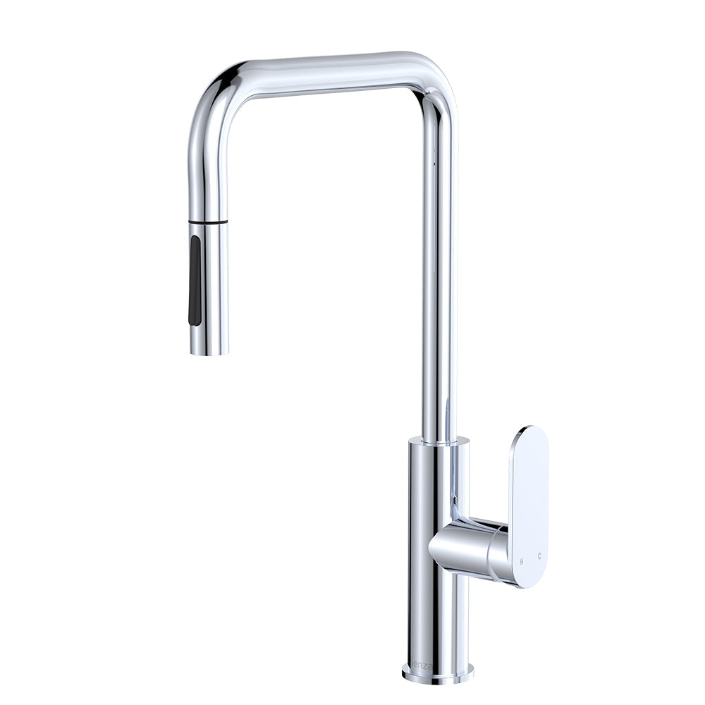 Fienza Empire Slim Swivel Pull Out Kitchen Sink Mixer Tap 5 Colours Available
