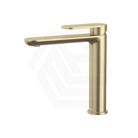 Fienza Empire Slim Lead Free Brass Medium Basin Mixer Tap Cold Start Variant Colour Available
