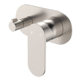 Fienza Empire Slim Horizontal Wall Diverter Mixer with Large Oval Plate Colors Available