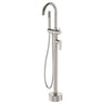 Fienza Empire Slim Floor Mounted Bath Mixer With Hand Shower Variant Colour Available