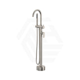 Fienza Empire Slim Floor Mounted Bath Mixer With Hand Shower Variant Colour Available
