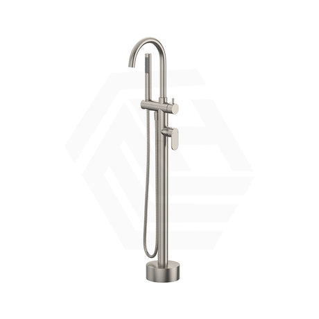 Fienza Empire Slim Floor Mounted Bath Mixer With Hand Shower Variant Colour Available