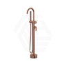 Fienza Empire Slim Floor Mounted Bath Mixer With Hand Shower Variant Colour Available