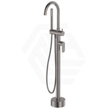 Fienza Empire Slim Floor Mounted Bath Mixer With Hand Shower Variant Colour Available