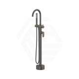 Fienza Empire Slim Floor Mounted Bath Mixer With Hand Shower Variant Colour Available