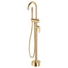 Fienza Empire Slim Floor Mounted Bath Mixer With Hand Shower Variant Colour Available