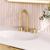 Fienza Kaya Round Hob Mounted Basin Tap Set Variant Colour Available