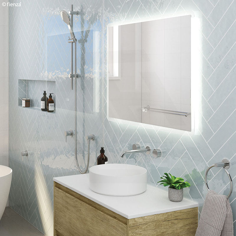 Fienza Kaya 130/180/220mm Stainless Steel Wall Mounted Tap Set Variant Colour Available