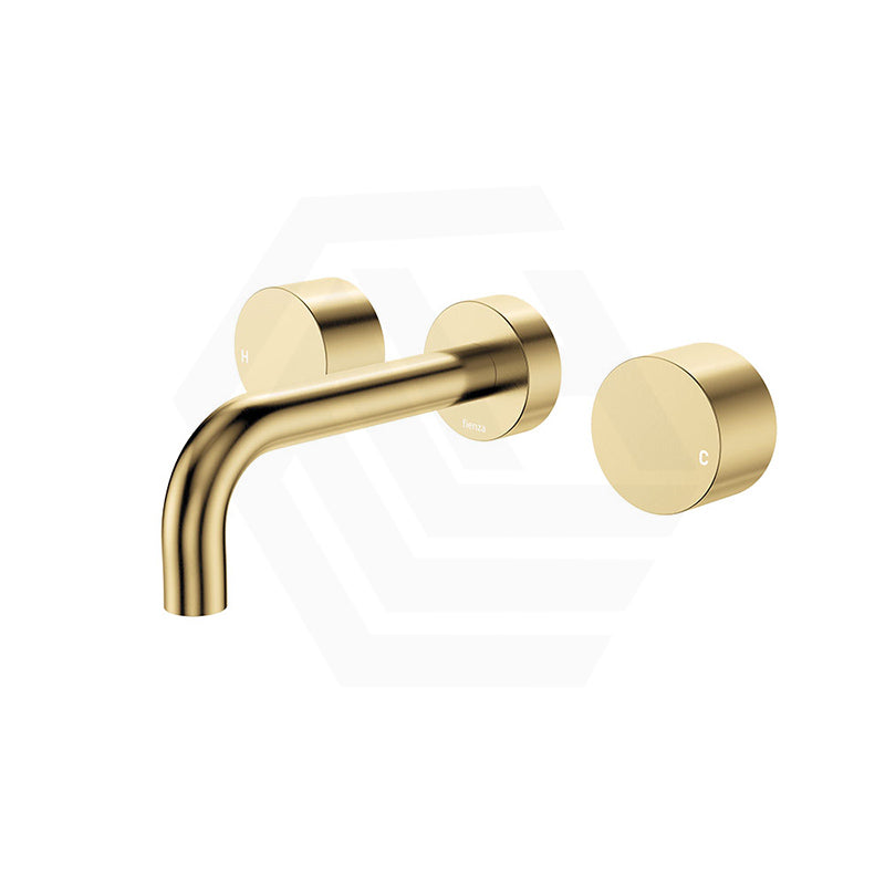 Fienza Kaya 130/180/220mm Stainless Steel Wall Mounted Tap Set Variant Colour Available