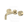 Fienza Kaya 130/180/220mm Stainless Steel Wall Mounted Tap Set Variant Colour Available