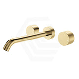 Fienza Kaya 130/180/220mm Stainless Steel Wall Mounted Tap Set Variant Colour Available