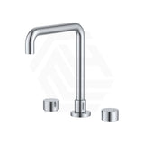 Fienza Kaya Squareline Hob Mounted Basin/Bath Tap Set Variant Colours Available