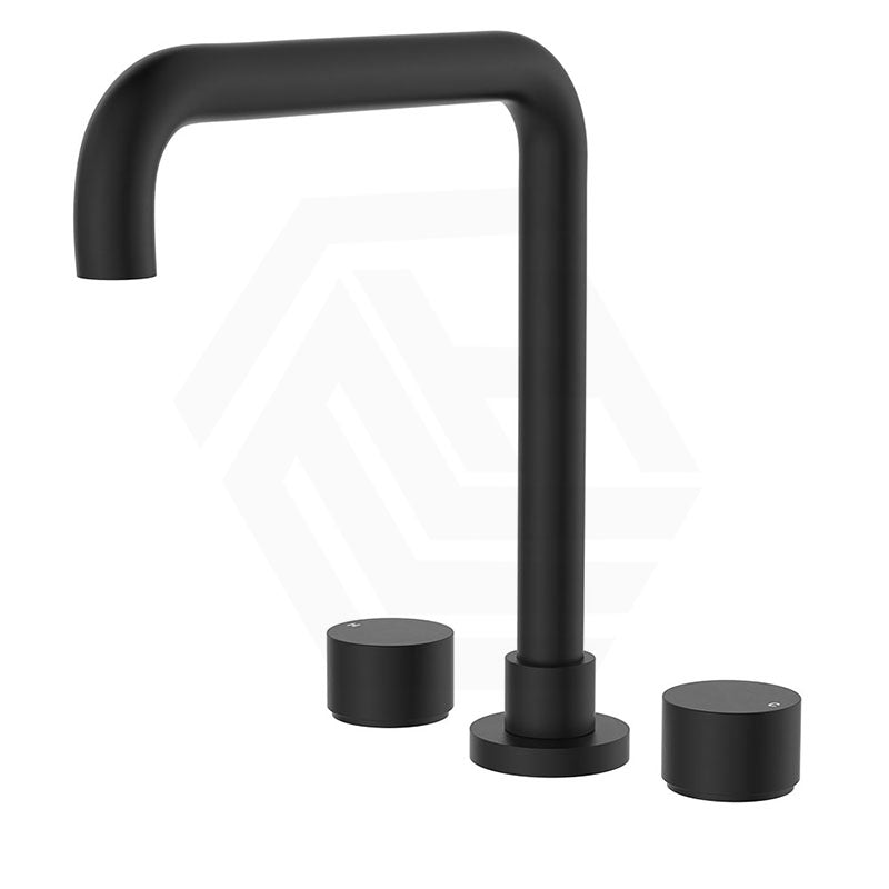 Fienza Kaya Squareline Hob Mounted Basin/Bath Tap Set - MyHomeware