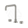 Fienza Kaya Squareline Hob Mounted Basin/Bath Tap Set Variant Colours Available