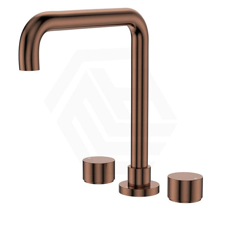 Fienza Kaya Squareline Hob Mounted Basin/Bath Tap Set Variant Colours Available