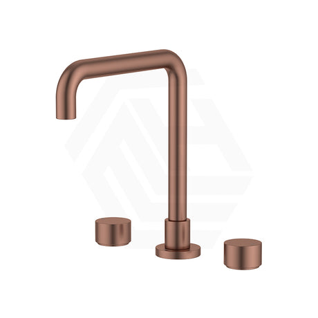 Fienza Kaya Squareline Hob Mounted Basin/Bath Tap Set Variant Colours Available