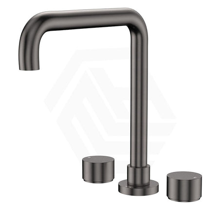 Fienza Kaya Squareline Hob Mounted Basin/Bath Tap Set Variant Colours Available