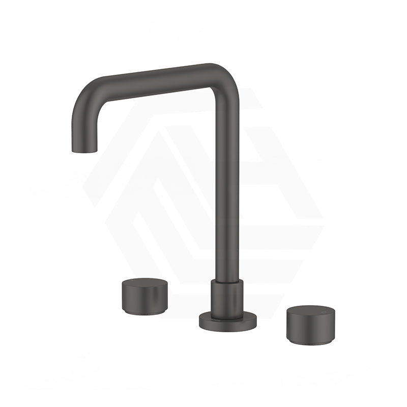 Fienza Kaya Squareline Hob Mounted Basin/Bath Tap Set Variant Colours Available