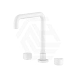 Fienza Kaya Squareline Hob Mounted Basin/Bath Tap Set Variant Colours Available