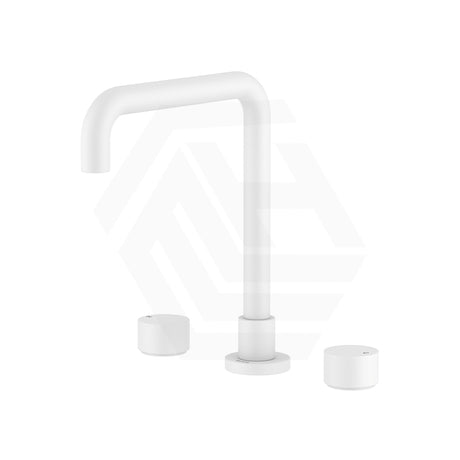 Fienza Kaya Squareline Hob Mounted Basin/Bath Tap Set Variant Colours Available