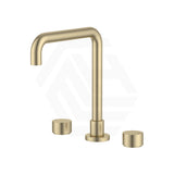 Fienza Kaya Squareline Hob Mounted Basin/Bath Tap Set Variant Colours Available