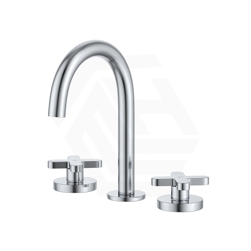 Fienza Kaya Hob Mounted Cross Tap Set Fixed Spout Variant Colours Available