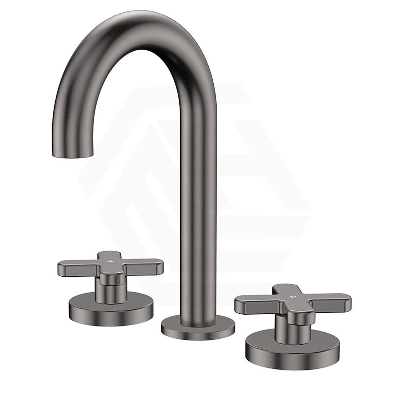 Fienza Kaya Hob Mounted Cross Tap Set Fixed Spout Variant Colours Available