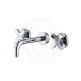 Fienza Kaya 130/180/220mm Wall Mounted Basin/Bath Cross Tap Set Variant Colour Available