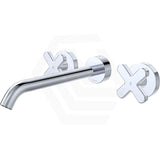 Fienza Kaya 130/180/220mm Wall Mounted Basin/Bath Cross Tap Set Variant Colour Available