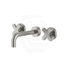 Fienza Kaya 130/180/220mm Wall Mounted Basin/Bath Cross Tap Set Variant Colour Available