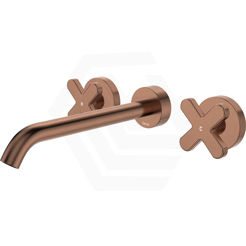 Fienza Kaya 130/180/220mm Wall Mounted Basin/Bath Cross Tap Set Variant Colour Available