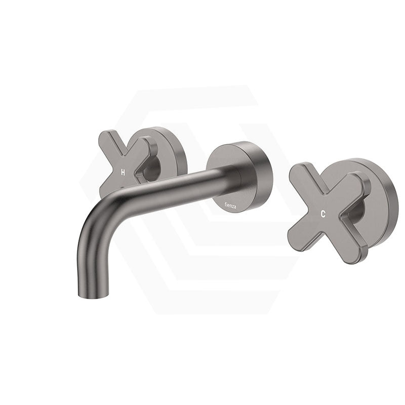 Fienza Kaya 130/180/220mm Wall Mounted Basin/Bath Cross Tap Set Variant Colour Available