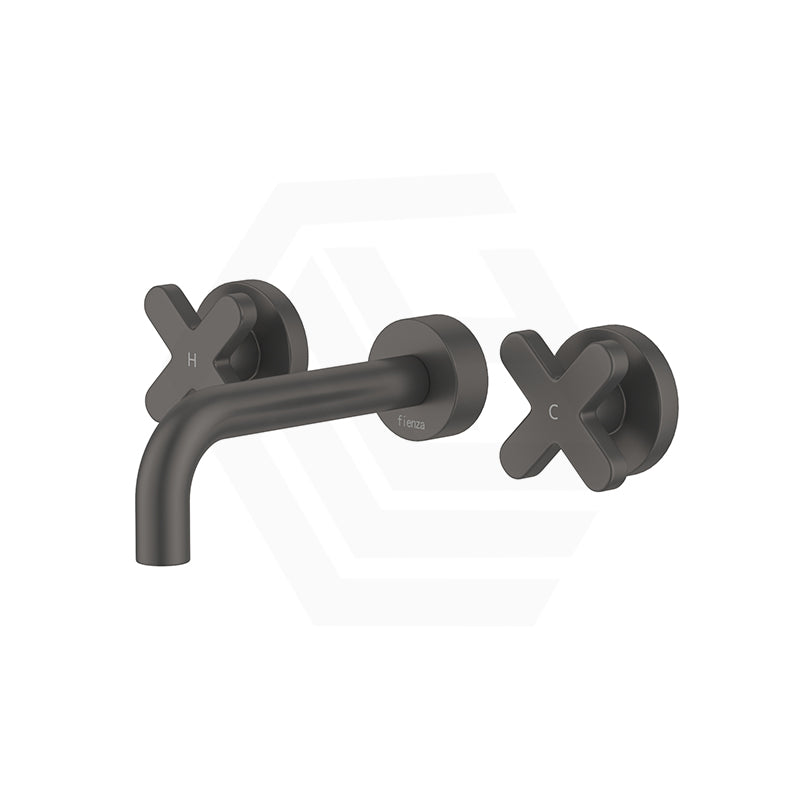 Fienza Kaya 130/180/220mm Wall Mounted Basin/Bath Cross Tap Set Variant Colour Available
