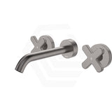 Fienza Kaya 130/180/220mm Wall Mounted Basin/Bath Cross Tap Set Variant Colour Available