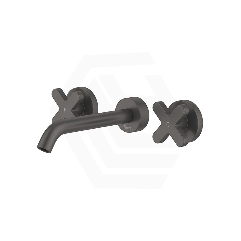 Fienza Kaya 130/180/220mm Wall Mounted Basin/Bath Cross Tap Set Variant Colour Available