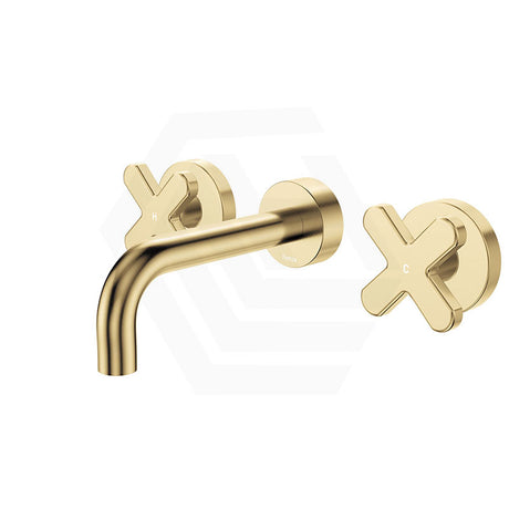 Fienza Kaya 130/180/220mm Wall Mounted Basin/Bath Cross Tap Set Variant Colour Available