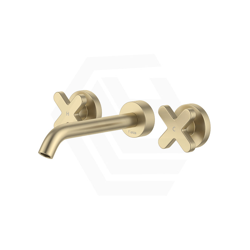 Fienza Kaya 130/180/220mm Wall Mounted Basin/Bath Cross Tap Set Variant Colour Available