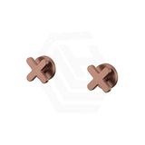 Fienza Kaya Cross Lead Free Brass Wall Top Assemblies Variant Colour Available