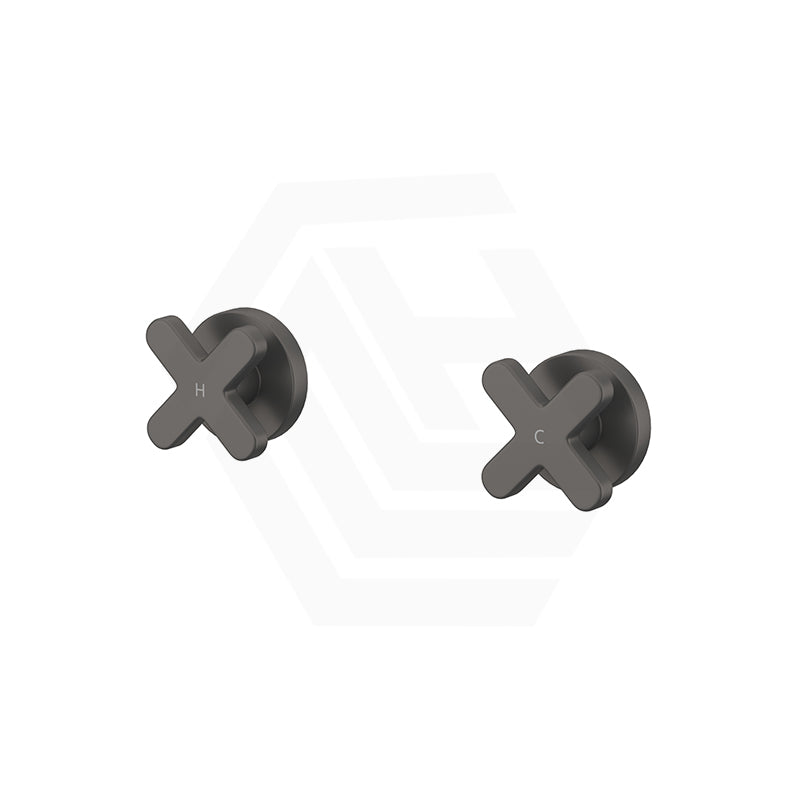 Fienza Kaya Cross Lead Free Brass Wall Top Assemblies Variant Colour Available