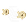 Fienza Kaya Cross Lead Free Brass Wall Top Assemblies Variant Colour Available