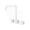 Fienza Kaya Squareline Wall Mounted Cross Tap Set Swivel Spout Variant Colours Available