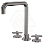 Fienza Kaya Squareline Hob Mounted Cross Tap Set Variant Colours Available