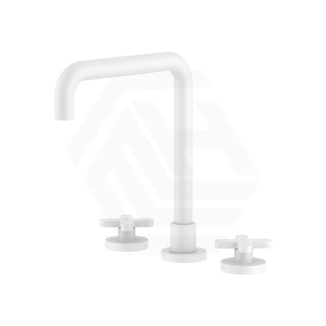 Fienza Kaya Squareline Hob Mounted Cross Tap Set Variant Colours Available